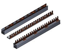 Phasenschiene 1xFI-4P/8xLS N+1(1TE)