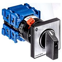 Umschalter m.0,1polig,60�,Zentralbef.