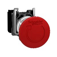 Not-Aus/Not-Halt-Schalter, XB4, Metall, 22mm, rot, Pilz 40mm