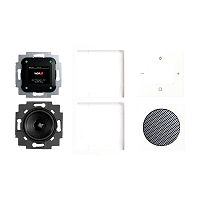 Komplettset Busch-Radio BTconnect DAB+ Radio Bluetooth studiowei� -future linear