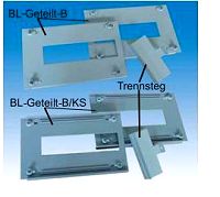 Blende f�r Teilung Breite D, inkl. Trennsteg