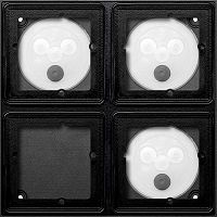 Geh�use 2x 2f fl�chenb�ndig System 106