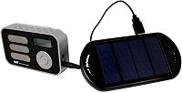 Solar-USB DAB+/FM-Radio RDS USB Akku/Batterie sw