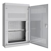 Multimedia-Kleinverteiler, Resi9 KV, Aufputz, 1x12 Module +