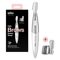 Pr�zisionstrimmer Mini f. Augenbrauen Batterie 3Aufs. ws-si