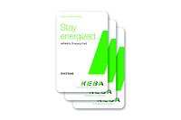 RFID cards - KEBA design inkl.UID - 10 pcs