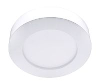 LED-Ein- und Unterbauleuchte -rund, dimmbar, wei�, IP44 18W,