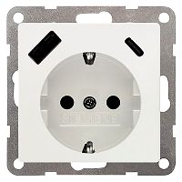 DELTA i-system titanwei� USB-SCHUKO-Steckdose 2 USB A+C Leis