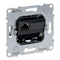 SEANO Einsatz Datendose RJ45,Kat. 6A, STP, geschirmt