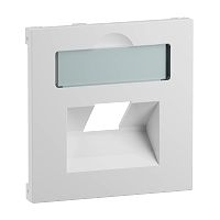 SEANO Abdeckung 1x RJ45 f�r Datendosen Fremdfabrikate, Farbe
