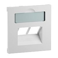 SEANO Abdeckung 2x RJ45 f�r Datendosen Fremdfabrikate, Farbe