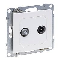 SEANO Einzeldose TV-SAT f�r 2Kabel und HD-TV in der Farbe U