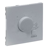 SEANO Abdeckung f�r elektronisches Raumthermostat, Farbe: Al