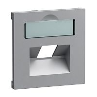 SEANO Abdeckung 1x RJ45 f�r Datendosen Fremdfabrikate, Farbe