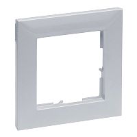 SEANO 1-fach Rahmen in der Farbausf�hrung Aluminium lackiert