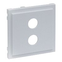 SEANO Abdeckung Lautsprecher 1-fach mit 4 mm-Buchse, Farbe: