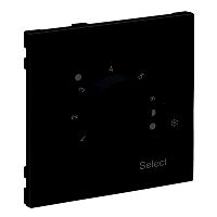 SEANO Abdeckung f�r elektronisches Raumthermostat, Farbe: Sc