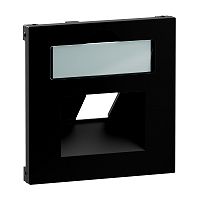 SEANO Abdeckung 1x RJ45 f�r Datendosen Fremdfabrikate, Farbe