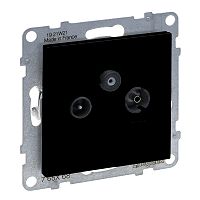 SEANO Durchgangsdose TV-R-SATf�r HD-TV in der Farbausf�hrun