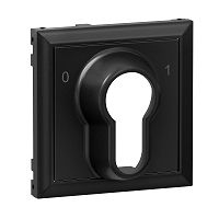 SEANO Abdeckung f�r DIN-Schl�sselschalter 0 1, Farbe: Anth