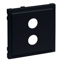 SEANO Abdeckung Lautsprecher 1-fach mit 4 mm-Buchse, Farbe: