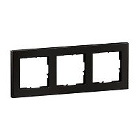 SEANO+ 3-fach Rahmen mit Echtmaterialoberfl�che, Farbausf�hr