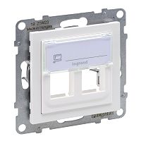 SEANO 2-fach Adapter f�r Key-Stone Datendosen, Farbe: Ultraw
