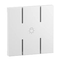 Seano 2-modulige Tastenabdeckung MyHome mit Symbol ''Licht''