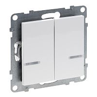 Seano with Netatmo Serienschalter 2 x 250W pro Kanal Farbe:
