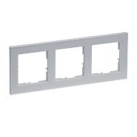 SEANO+ 3-fach Rahmen in der Farbausf�hrung Titanium lackiert