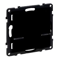 Seano with Netatmo Wandsender2-Fach Farbe: Schwarz