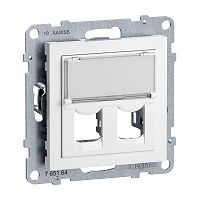 SEANO 2-fach Adapter f�r Systimax Datendosen, Farbausf�hrung