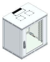 B�ro-Wandgeh�use 12HE, 600x616x450mm, RAL 7035