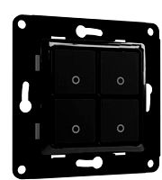 Shelly Unterputz Zubeh�r ''Wall Switch 4'' Wandtaster 4-fach