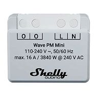 Shelly Unterputz ''Wave PM Mini'' Relais max. A 1 Kanal Z-