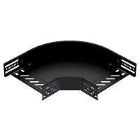 Bogen 90 fr Kabelrinne, horizontal 60x200 Stahl PES135