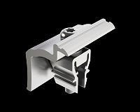 PREVARIO Endklemme 37-47 mm, blank 40 stk.