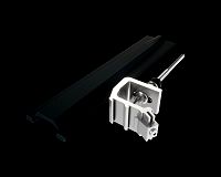 PREVARIO Solarhalter Sunny Spezial 12x250 mm,02 P.10 anthr.