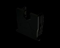 PREVARIO Schienenkappe, schwarz