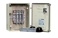 Aufputz Mastmontage Hausanschlusskasten Netz Burgenland