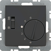 S.1/B.x Raumtemperaturregler fr Wrmepumpen anthrazit matt